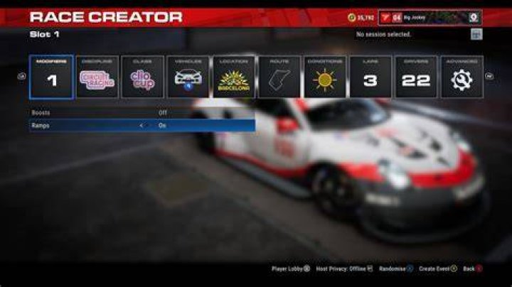 How does Race Creator work in GRID Legends?