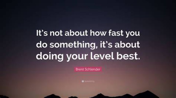 How Fast are you