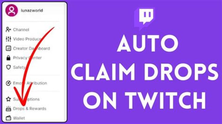 how to auto claim twitch drops channel points