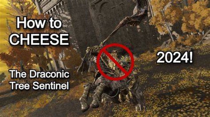 How to cheese the Draconic Tree Sentinel in Elden Ring