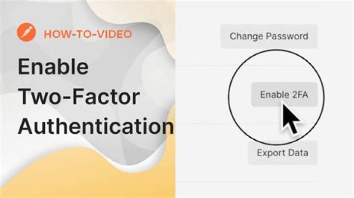 How To Enable Two Factor Authentication