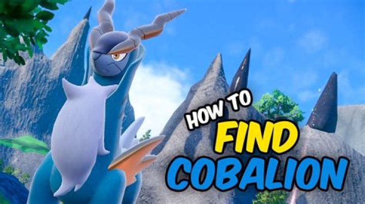 How to find Cobalion in The Indigo Disk