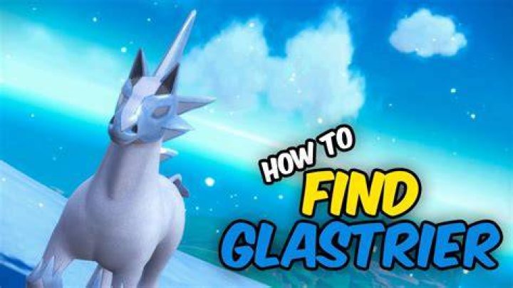 How to find Glastrier in The Indigo Disk
