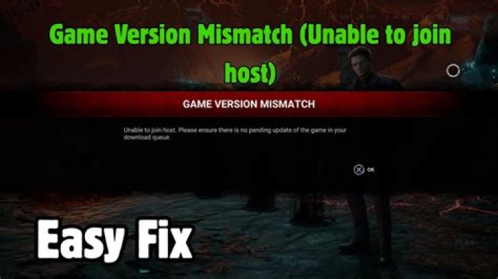 How to fix Dead by Daylight Game Version Mismatch error