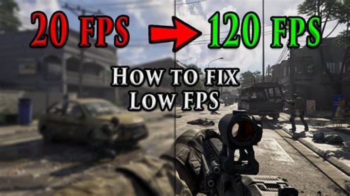 How To Fix Low Fps Issues