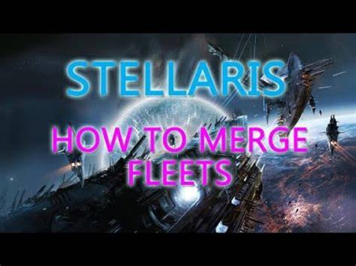 How to merge fleets in Stellaris