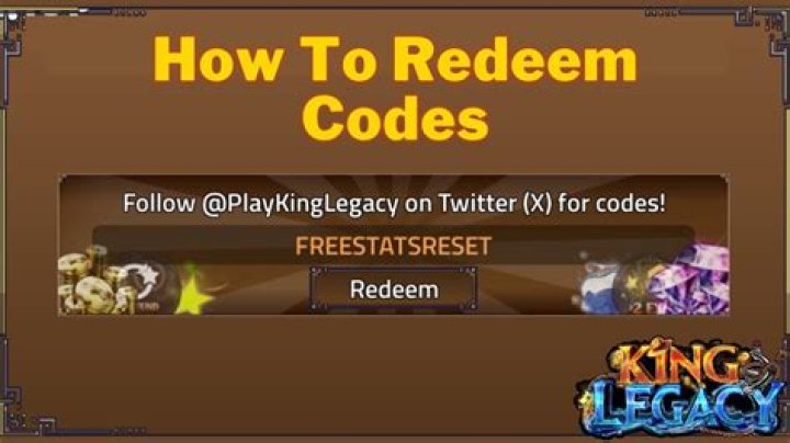 How to redeem King Legacy codes