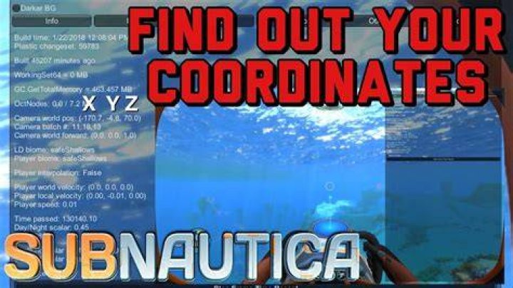 How To See Coordinates Subnautica