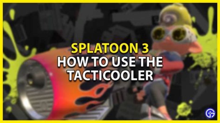 How to use the Tacticooler in Splatoon 3