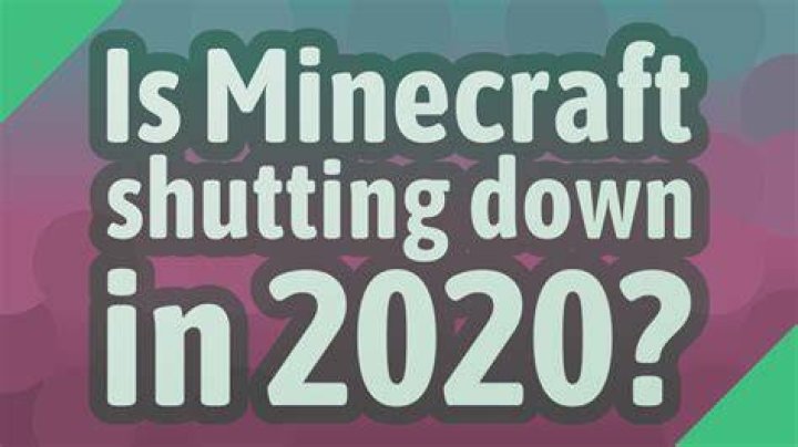 Is Minecraft Getting Shut Down? (2022)