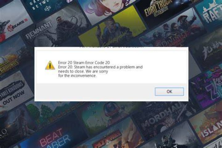 Is There a Steam Error Code e20 Fix?