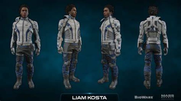 Liam Kosta Mass Effect Andromeda
