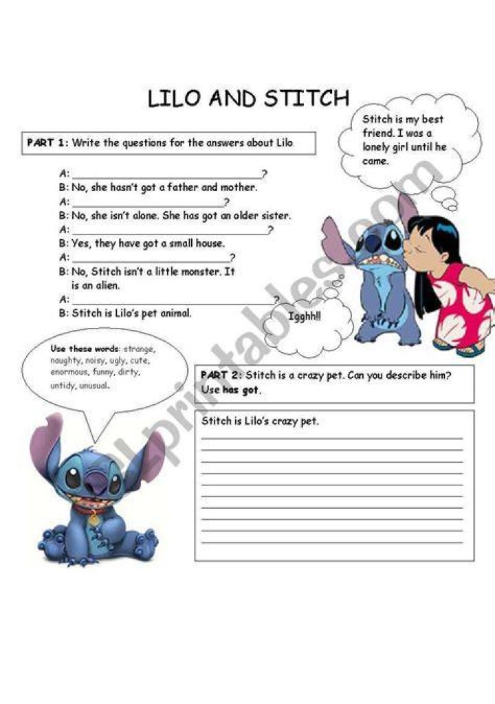 Lilo and Stitch Quiz
