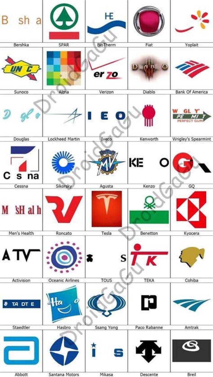 Logo Quiz Level 12 Logo Quiz Level 12