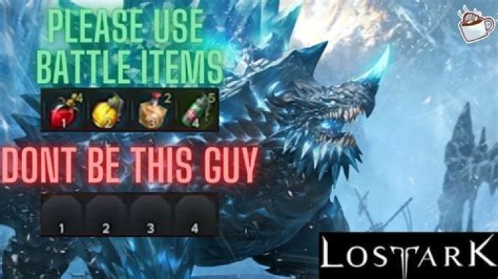lost ark battle item HP Potion