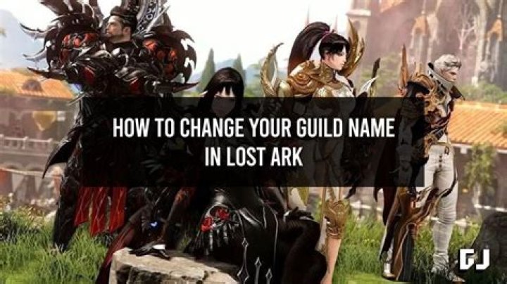 lost ark change guild name