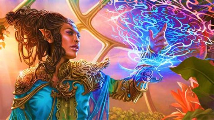 Mage using her abilities in Guardians of Cloudia