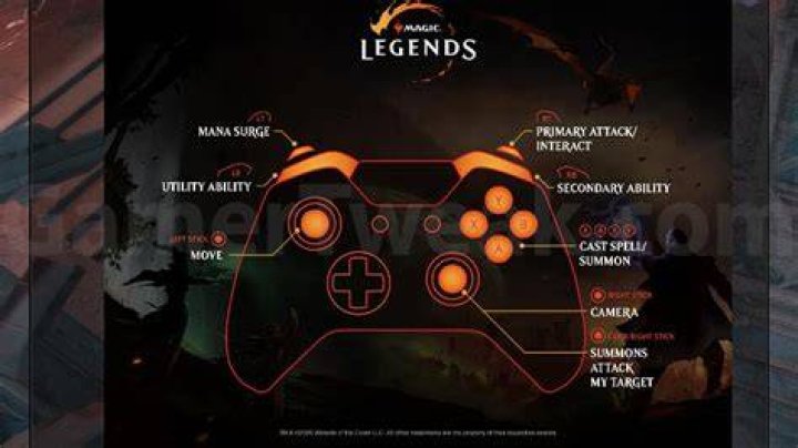 Magic Legends Controller