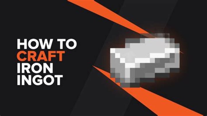making iron ingot minecraft