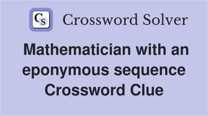 Mathematician Turing Crossword Clue