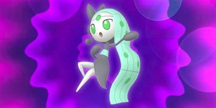 Meloetta Shiny Mythical Pokemon