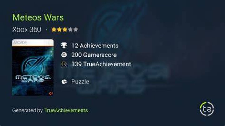 Meteos Wars Achievements - GameRevolution