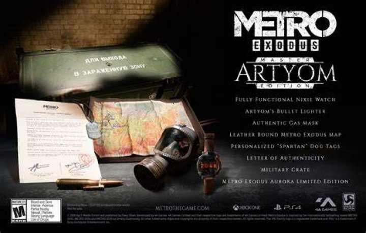 
Metro Exodus Artyom Edition Revealed