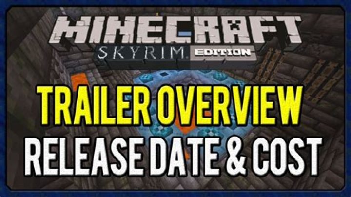 
Minecraft 360 Skyrim Mash Up Pack Trailer & Release Date