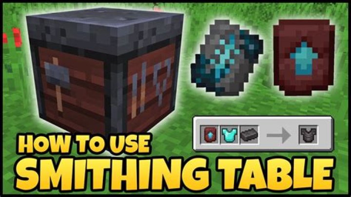 
Minecraft: How to Use a Smithing Table