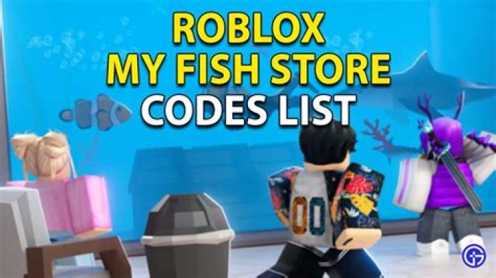 My Fish Store Codes Roblox June 2022 - UPDATED