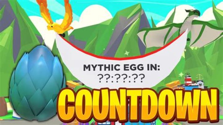 Mythic Egg Countdown Starts in Roblox Adopt Me