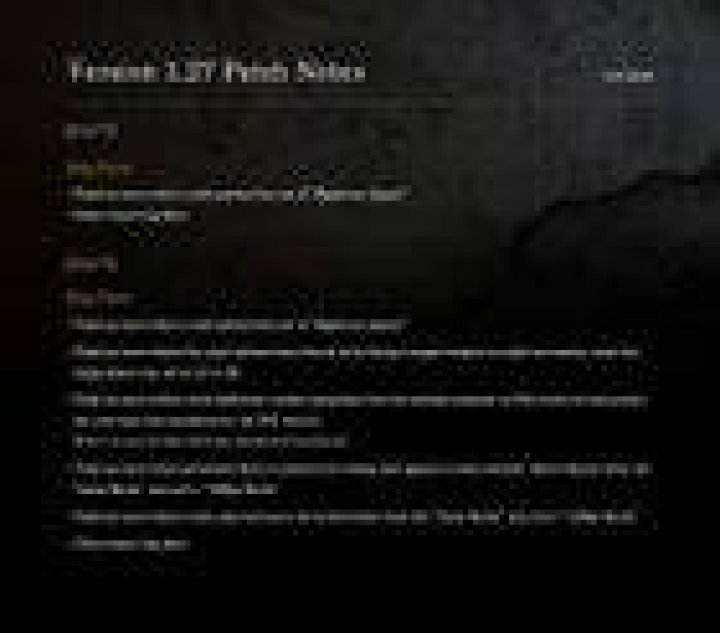 
Nioh 2 Update 1.27 Patch Notes