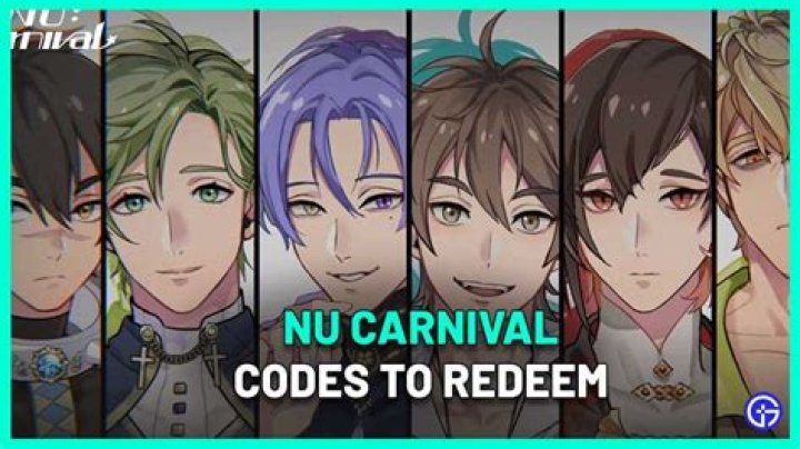 Nu Carnival Codes Wiki