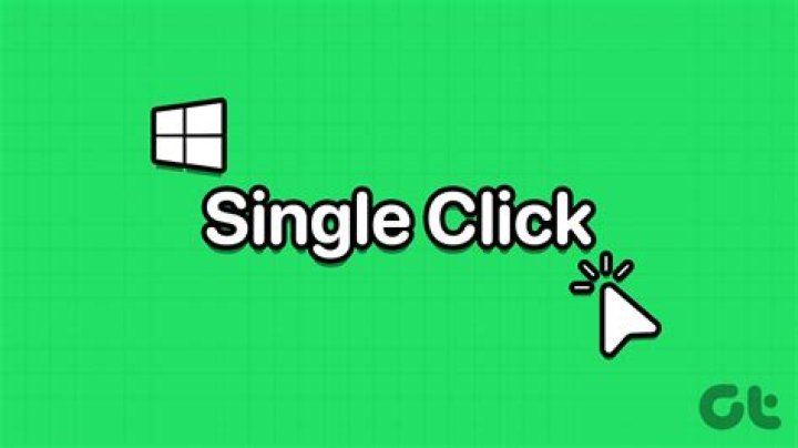 one click