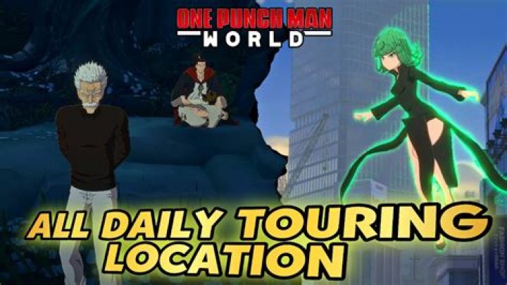 One Punch Man Map Legends