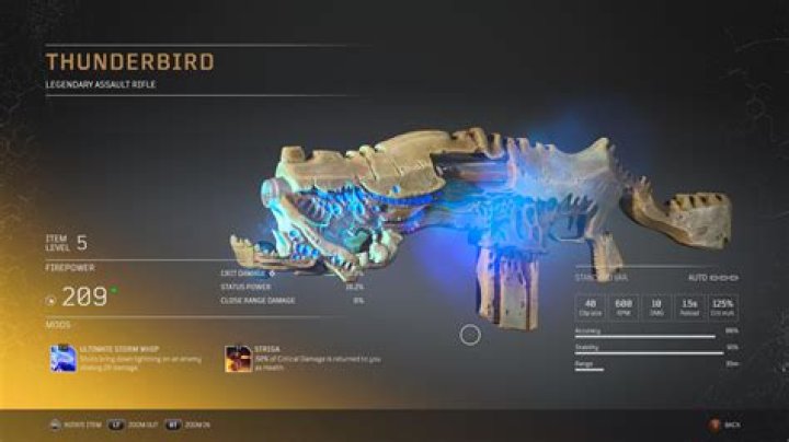 Outriders: Complete Legendary Weapons List