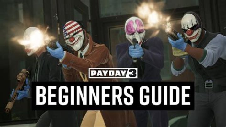 Payday 3: someone holding one of the bank robber's clown masks.