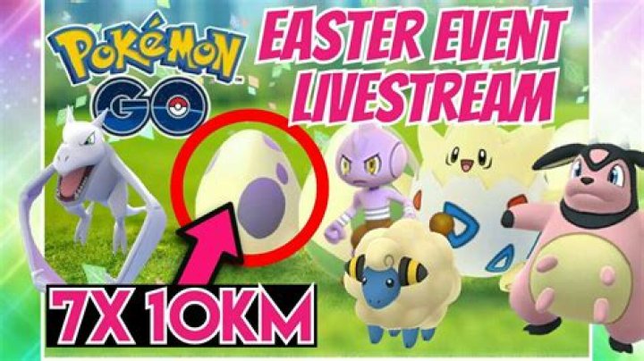 Pokemon Go Easter Event