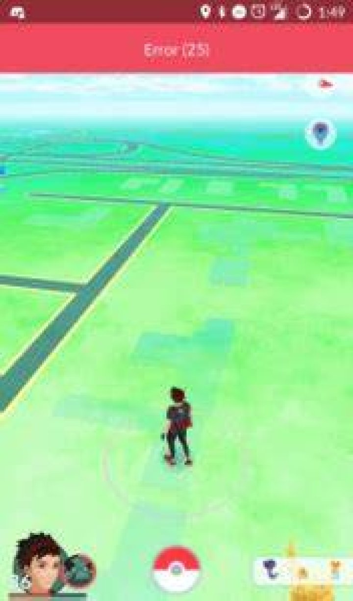 Pokemon Go Error 25