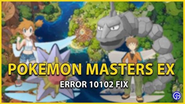 Pokemon Masters Error 10102 Fix