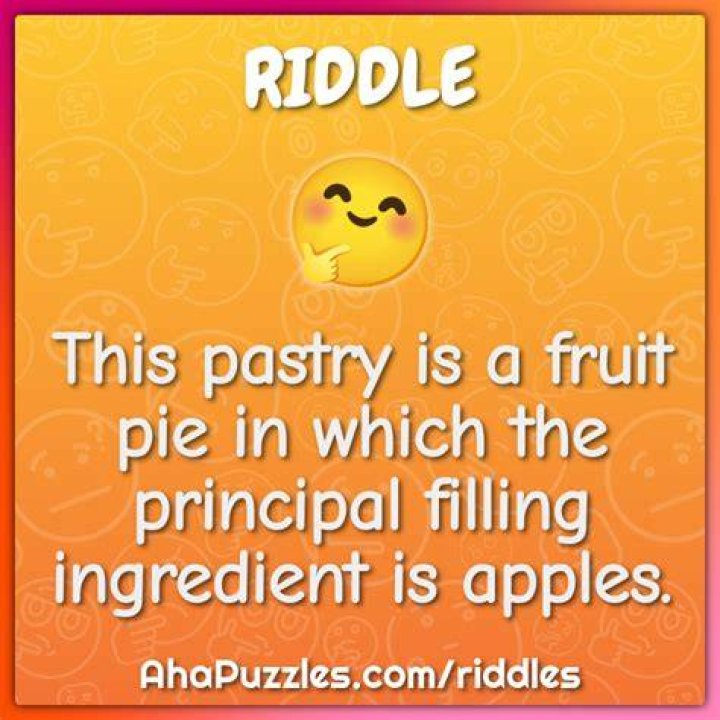 Popular pie ingredient Word Craze Answer