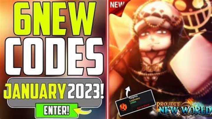 Project New World Codes Roblox (January 2022)