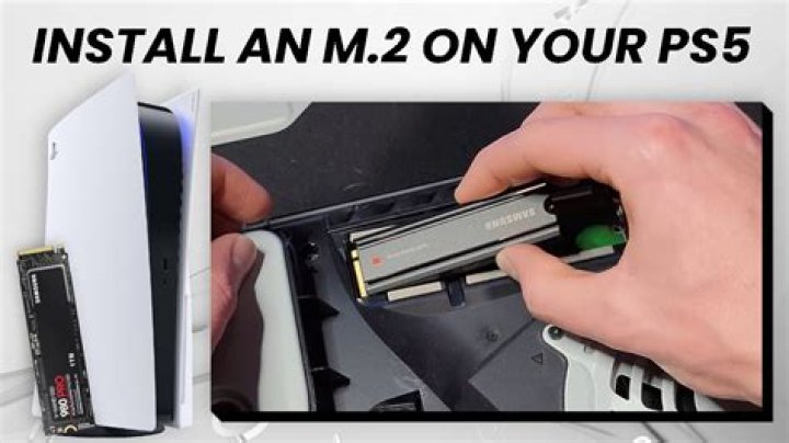 PS5: How to Install an Internal SSD | M.2 SSD Guide