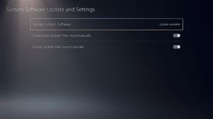PS5 System Software Update 2.0