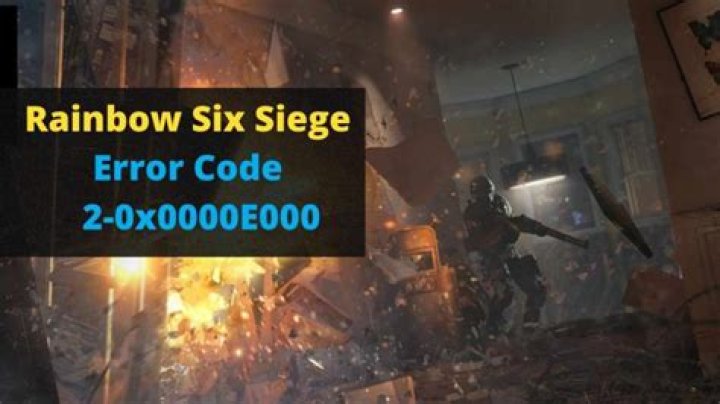 Rainbow Six Siege Error Code 8-0x00003700