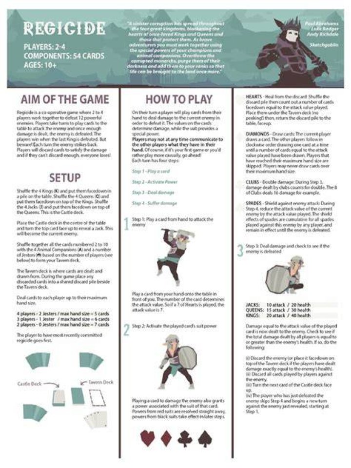Regicide Card Game: Rules and How to Play?