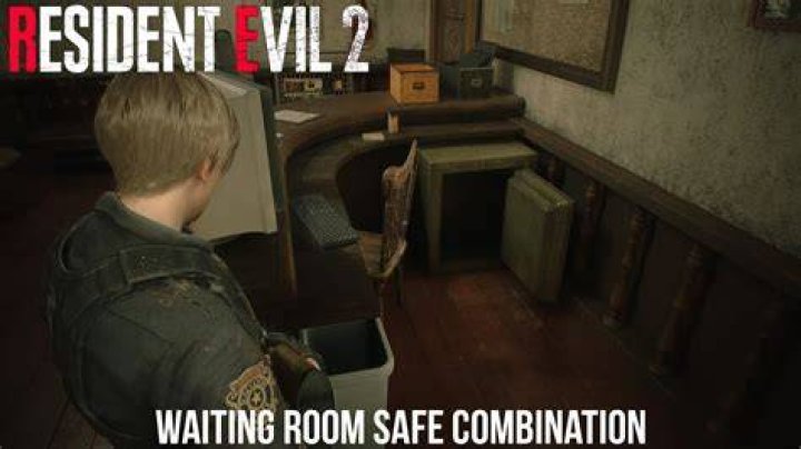 Resident Evil 2 Remake Waiting Room safe