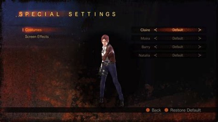 Resident Evil Revelations unlockables list