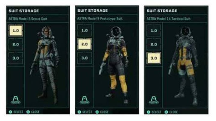 Returnal Suit Storage