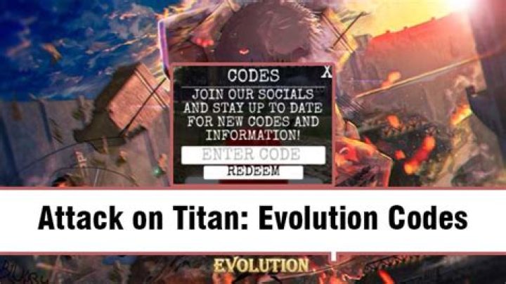 Roblox Attack on Titan: Evolution Codes (June 2022)